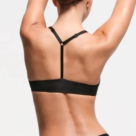 Skims Ultimate Front Close Push Up Bra Onyx Size 36A - Picture 3 of 11